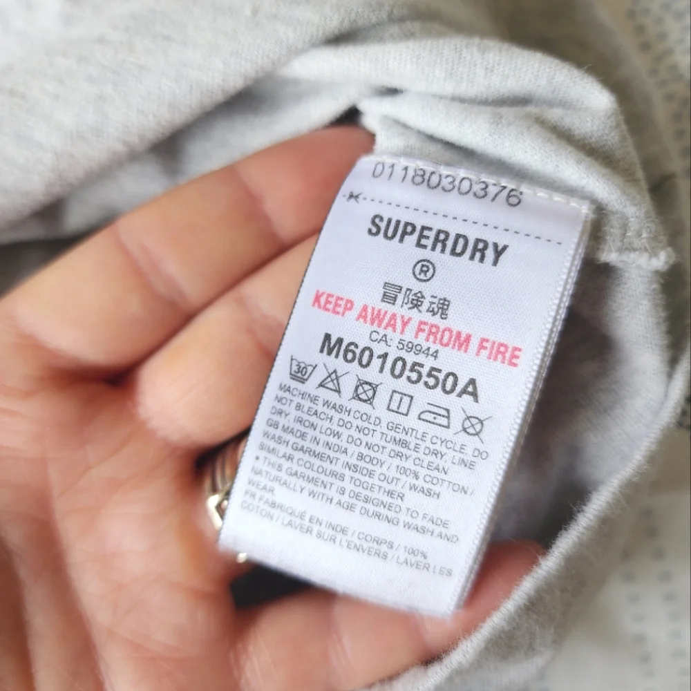 Mens SuperDry Long Sleeve - Picture 4 of 4